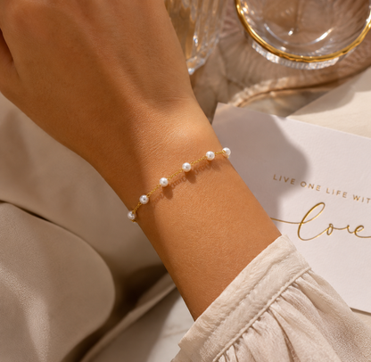 Pearl Chain Bracelet