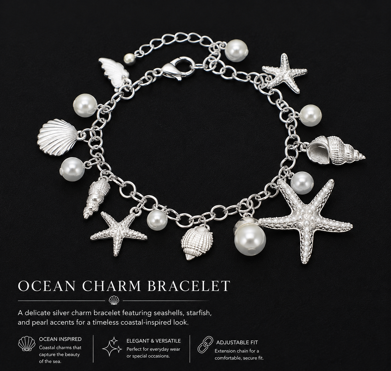 Ocean Charm Bracelet