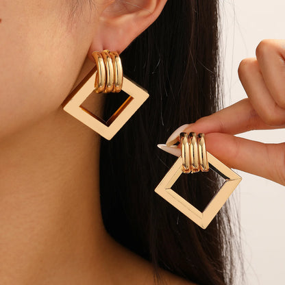 Aurora Square Earrings