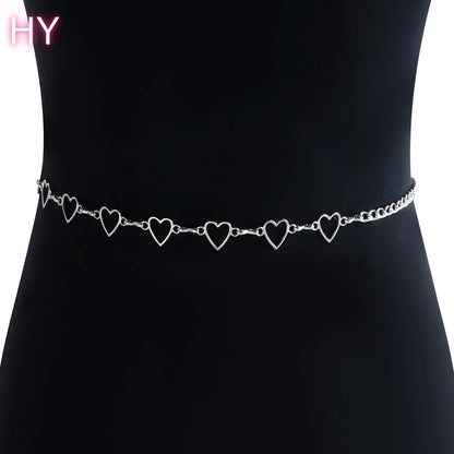 Heart Charm Waist Chain