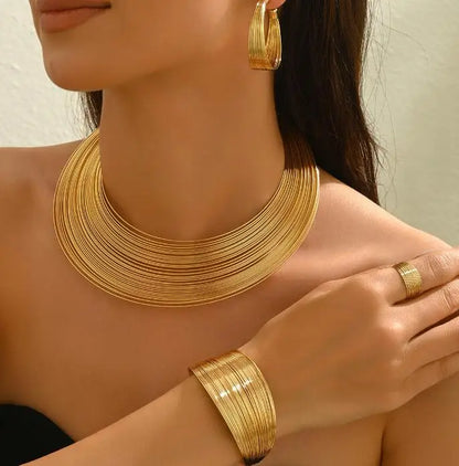 Luxe Gold Statement Set