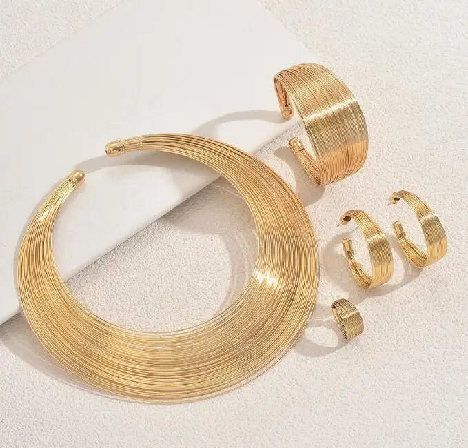 Luxe Gold Statement Set